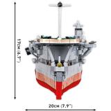 COBI 4851 IJN Akagi Aircraft Carrier