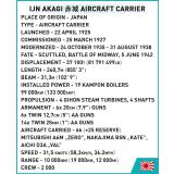 COBI 4851 IJN Akagi Aircraft Carrier