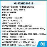COBI 5869 Mustang P-51B