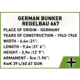 COBI 3136 Regelbau 667 - German Bunker