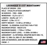 COBI 5903 F-117 Nighthawk