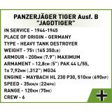 COBI 2733 Panzerjäger Tiger Ausf. B Jagdtiger