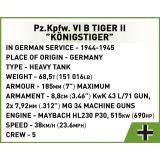 COBI 2732 Pz. Kpfw. VI Tiger II Königstiger