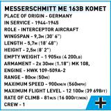 COBI 5766 Messerschmitt ME 163B Komet