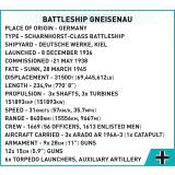 COBI 4835 Battleship Gneisenau