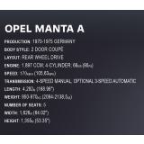 COBI 24339 Opel Manta A 1970