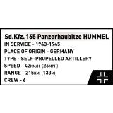 COBI 2663 Panzerhaubitze Hummel Sd. Kfz. 165