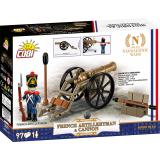 COBI 20093 French Artilleryman & Cannon • Napoleonic Wars