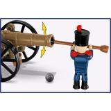 COBI 20093 French Artilleryman & Cannon • Napoleonic Wars