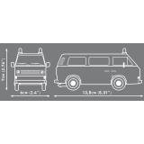 COBI 24635 Volkswagen T3 Feuerwehr