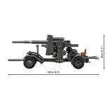 COBI 3140 8,8cm Flak 18 with Carriage
