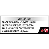 COBI 5918 MiG-21 MF