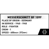 COBI 5873 Messerschmitt Bf-109F