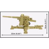 COBI 3143 Sd. Kfz. 8 Towing 8.8 cm Flak 36