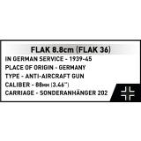 COBI 3143 Sd. Kfz. 8 Towing 8.8 cm Flak 36