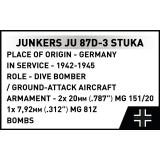 COBI 5768 Junkers JU 87 D-3