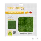 BRIXIES 225.000 Plus Designer Platte Rasen 32 x 32 Noppen