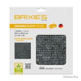 BRIXIES 225.003 Plus Designer Platte Kopfsteinpflaster 32 x 32 Noppen