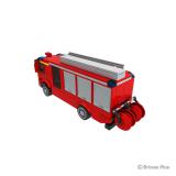 BRIXIES 222.715 Plus Feuerwehr Löschfahrzeug