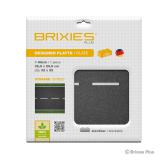 BRIXIES 225.005 Plus Designer Platte Straße Gerade 32 x 32 Noppen