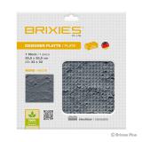 BRIXIES 225.004 Plus Designer Platte Mond 32 x 32 Noppen