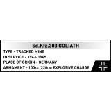 COBI 2680 Goliath Tracked Mine