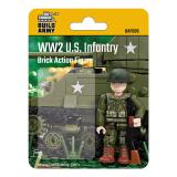 BuildArmy BAF005 WW2 US-Infanteriesoldat (Mid-Figur)