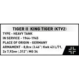 COBI 2686 COBI Pz.Kpfw. VI B Tiger II “Königstiger” V2