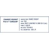 COBI 26634 Vought F4U Corsair (Flying Bulls) Scale 1:32